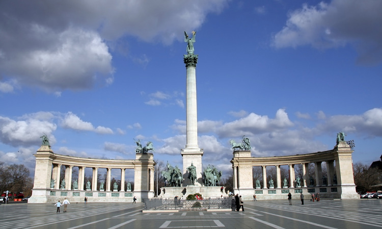 Budapešť - Náměstí Hrdinů